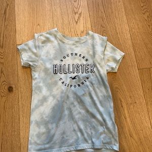 tie-dye hollister tee